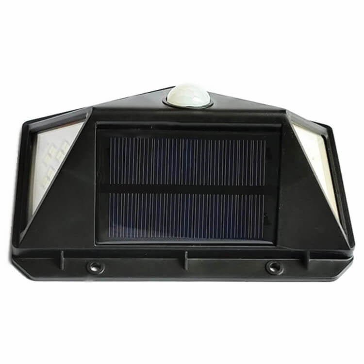 Solar Outdoor 162 LED Outdoor Waterproof Body Sensor Garden Lighting Wall Sconce Lamp | Stornfield