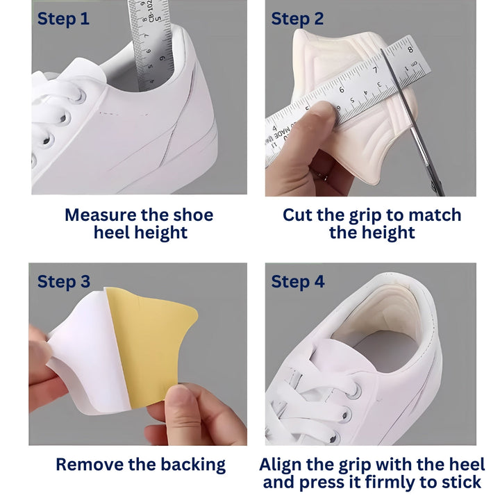 ComfortFit Heel Grips for Shoes - Comfortable Fit | Reduce Friction Stornfield