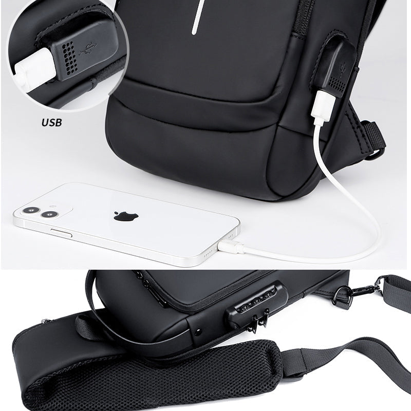 Casual multifunctional anti-theft chest bag for men | Stornfield