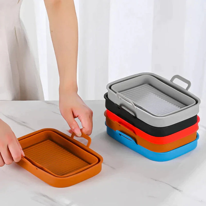 Foldable Air Fryer Silicone Baking Tray | Stornfield