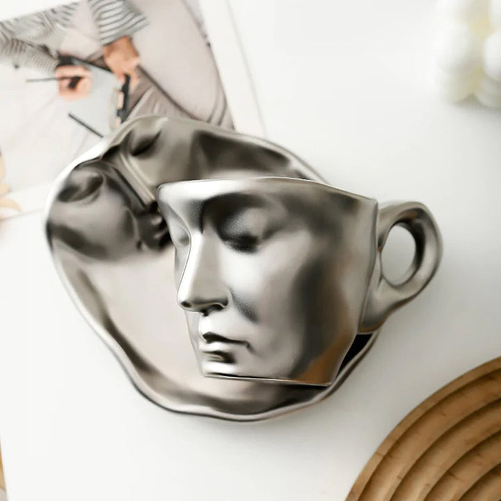 Stornfield | Kyssnades Face ceramic mug
