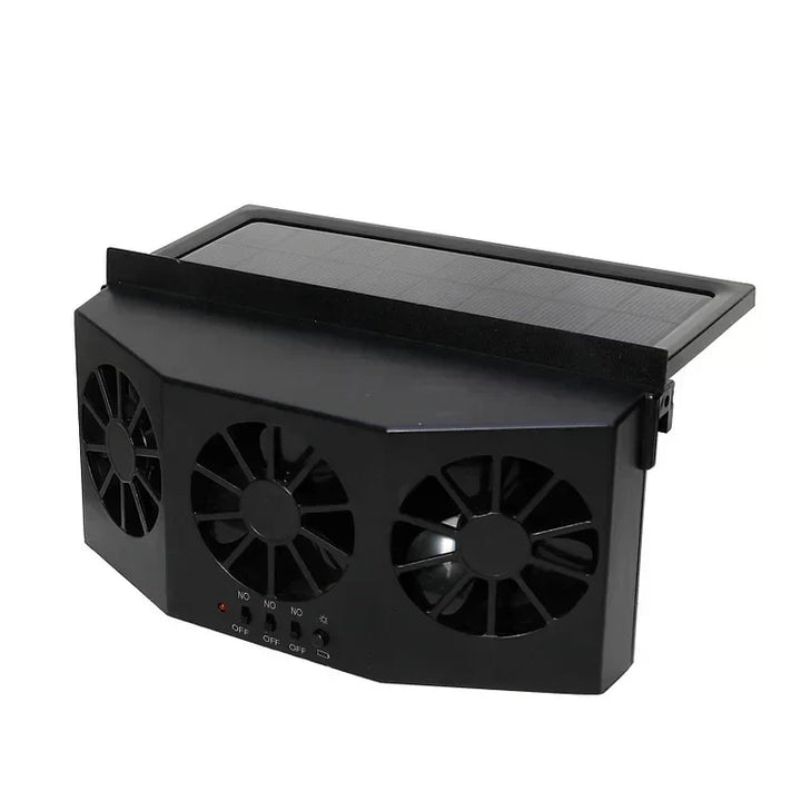 The New Solar Car Cooling Artifact [air circulation exhaust fan] | Stornfield