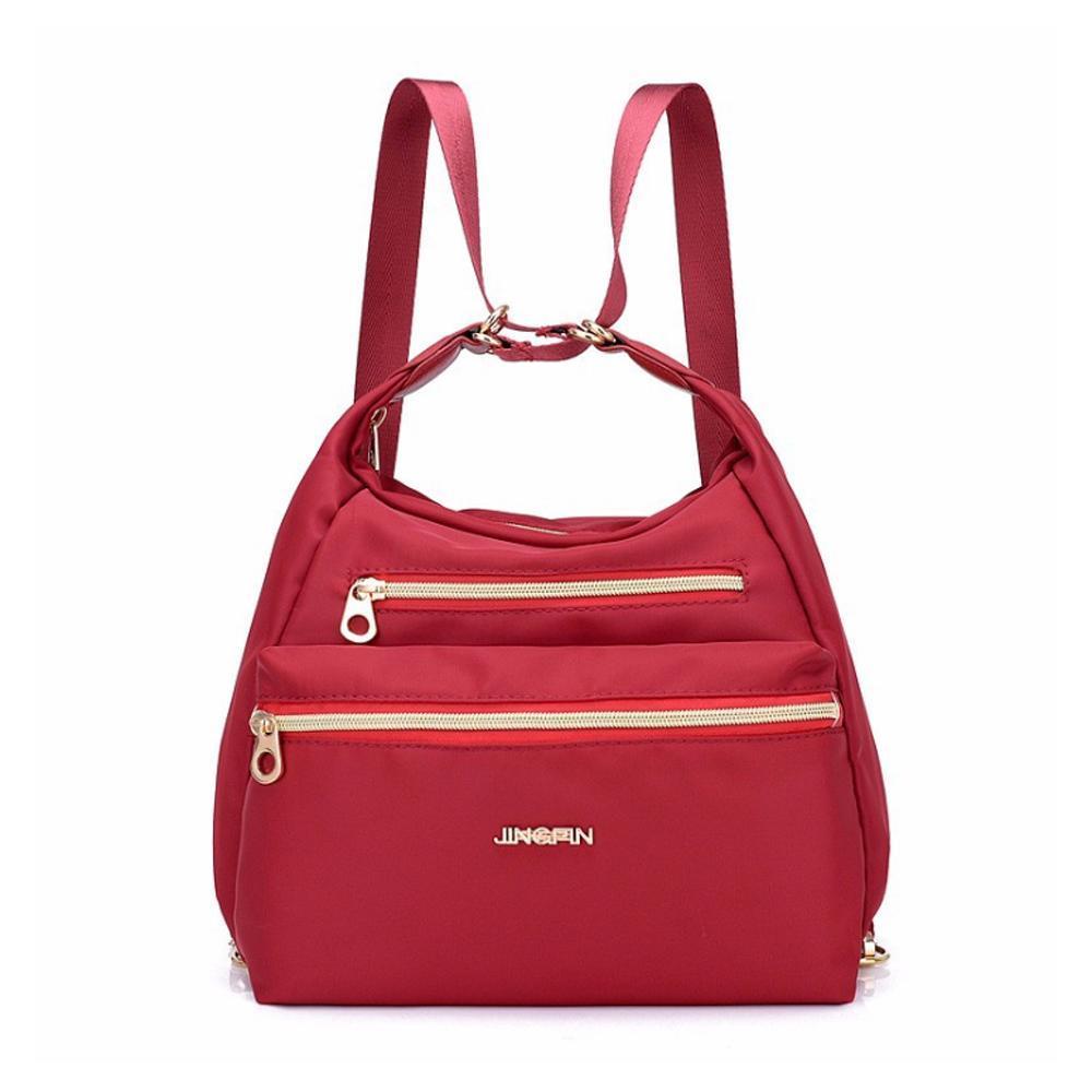 Bag with double zippers, backpack, handbag and crossbody bag | Stornfield