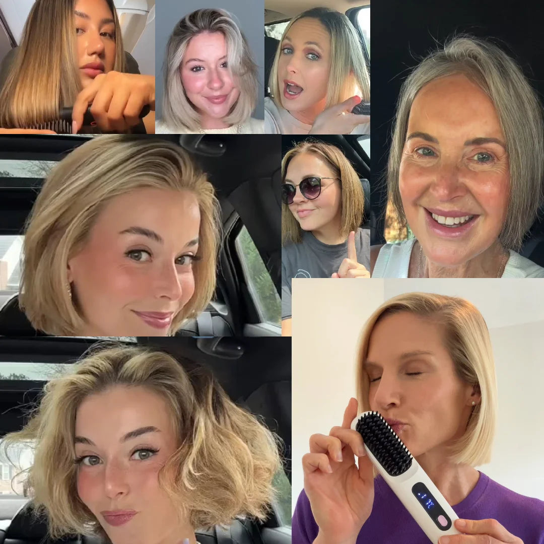 Thermal styling brush for short hair & bangs | Stornfield
