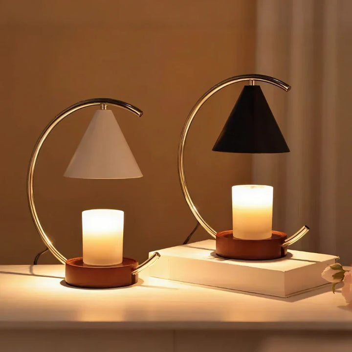 Moon Arc Wax Lamp | Stornfield