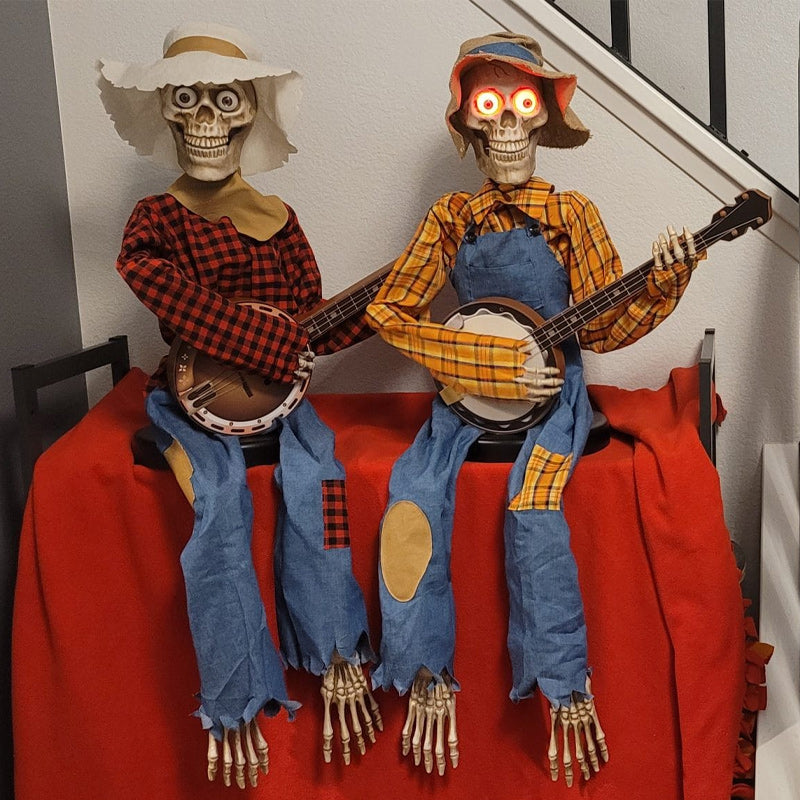 Lively Banjo Skeletons S Funny Duel | Stornfield