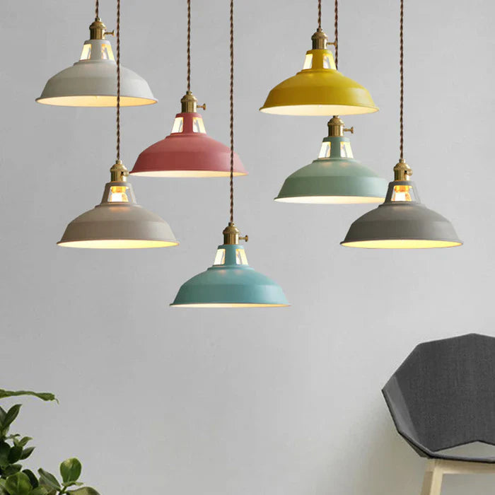 Industrial Retro Pendant Lamp - IronGlow | Stornfield