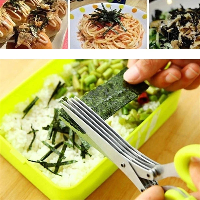 5 Layers Stainless Steel Multifunctional Kitchen Scissors | Stornfield
