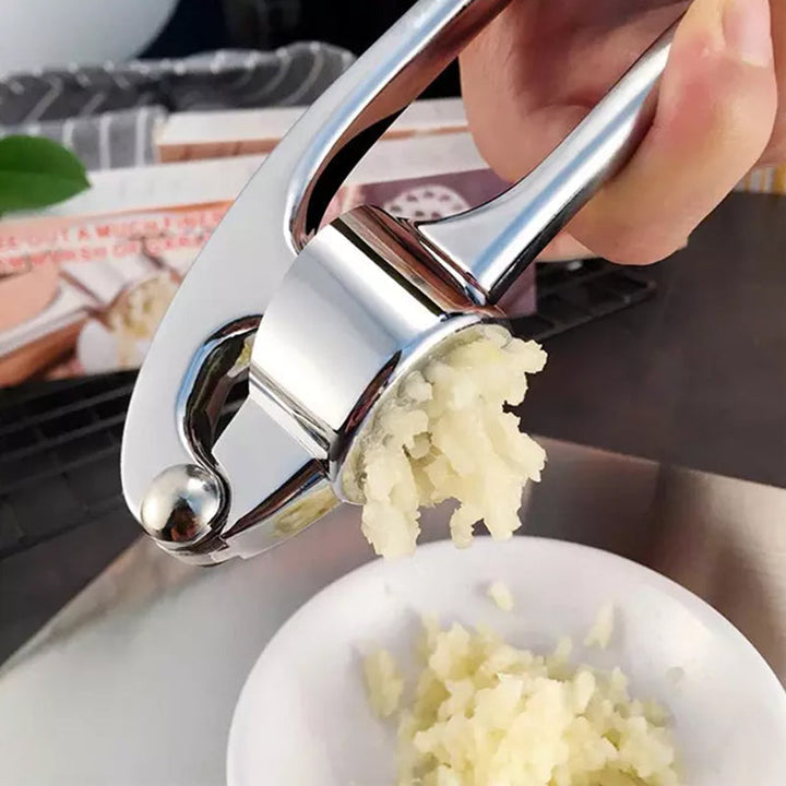 Stainless Steel Garlic Press | Stornfield