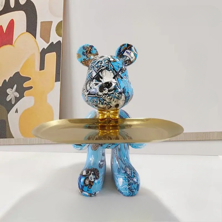 Stornfield | Bear Statue with Tray