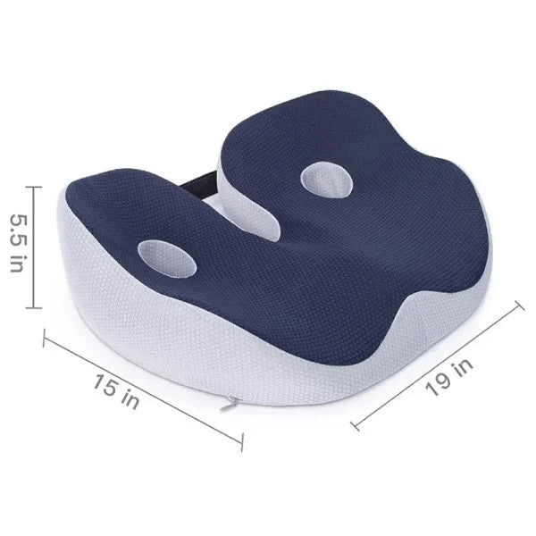 Stornfield | Adjustable Memory Foam Sit Bone Relief Seat Cushion