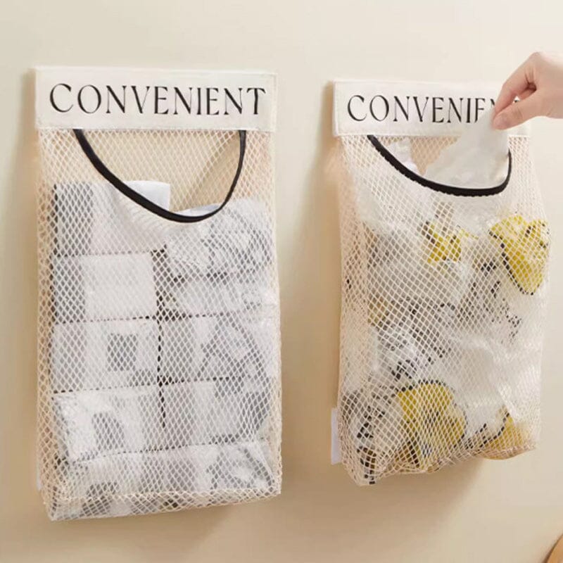 Multi-purpose Hanging Storage Mesh Bag (2 pcs) | Stornfield
