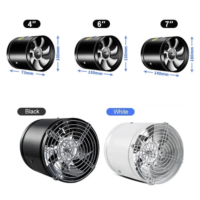 Stornfield | Powerful and Silent Extractor Fan – Improve Air Quality at Home and in the Office