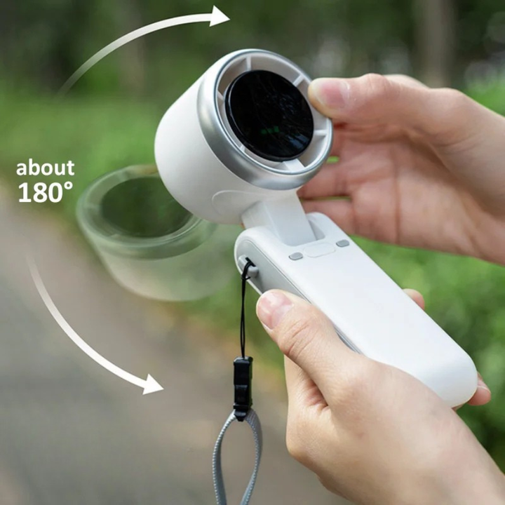 ChillyGo™ | Turbo Handheld Fan | Stornfield