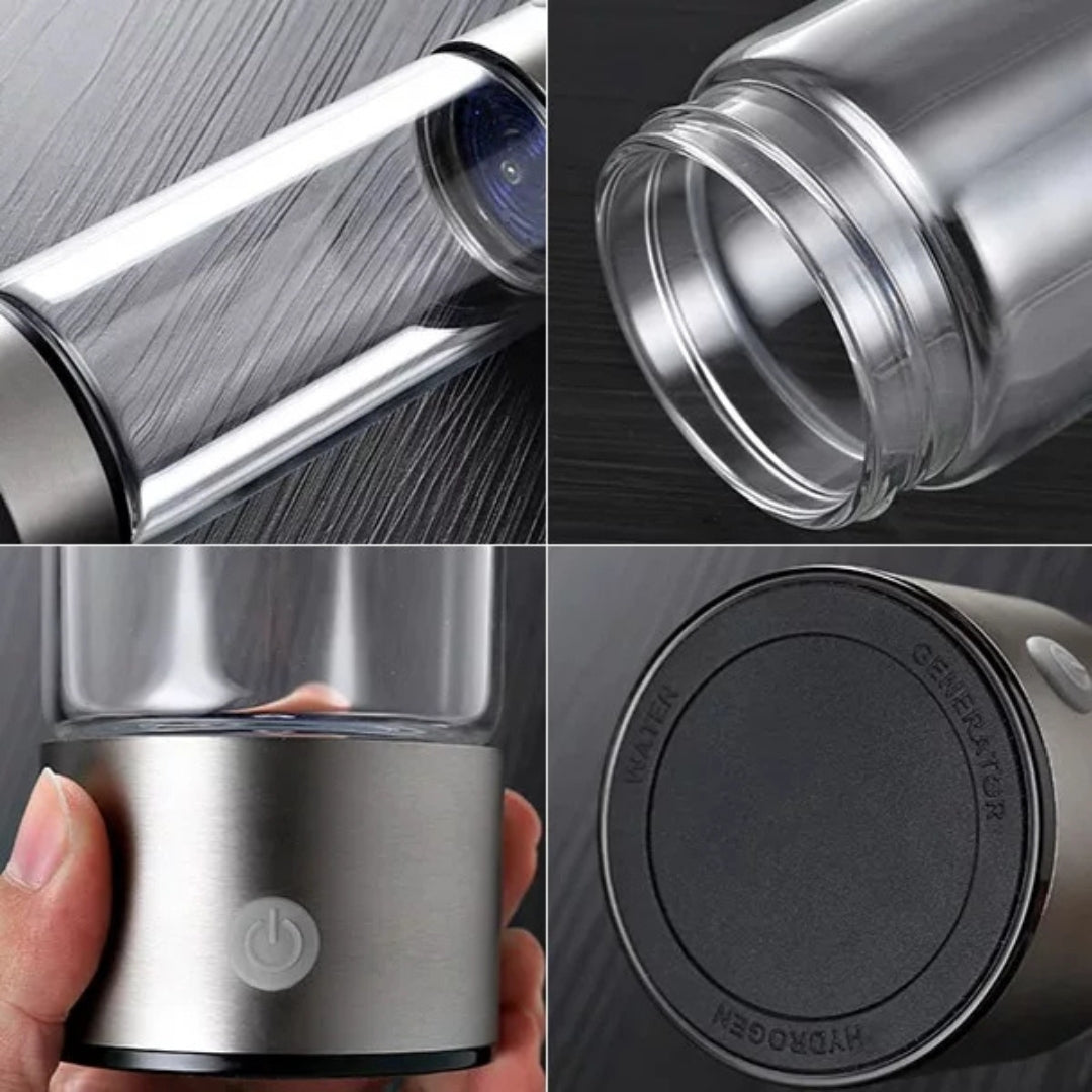 HydroPure | Portable Hydrogen Water Bottle - For Antioxidant Water - Supports Health and Performance Stornfield