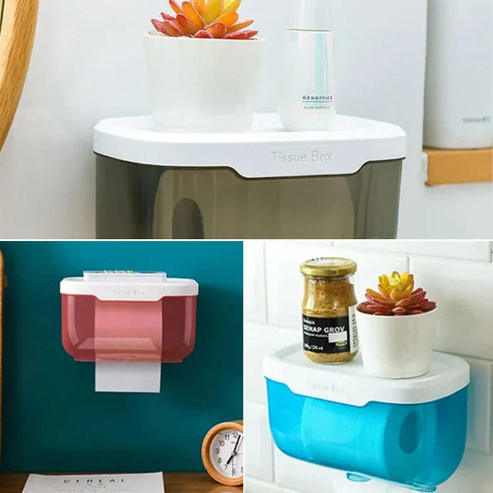 Creative Bathroom Waterproof Shower Tissue Box | Stornfield