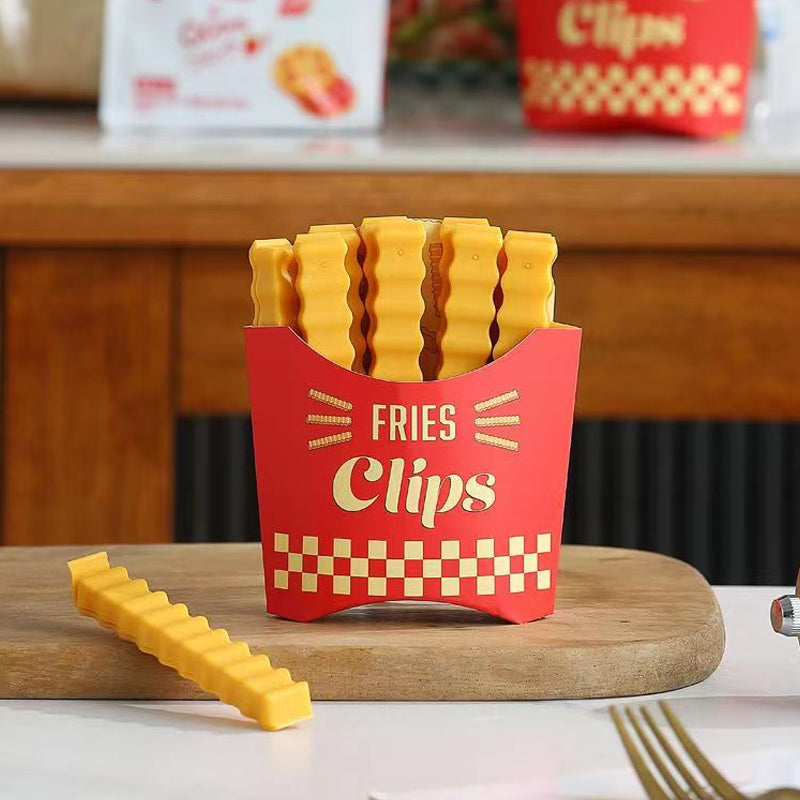 Funny magnetic French fries food closure clip | Stornfield