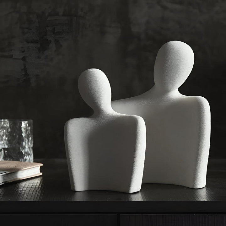 Couple Ceramic Love Figurine | Stornfield