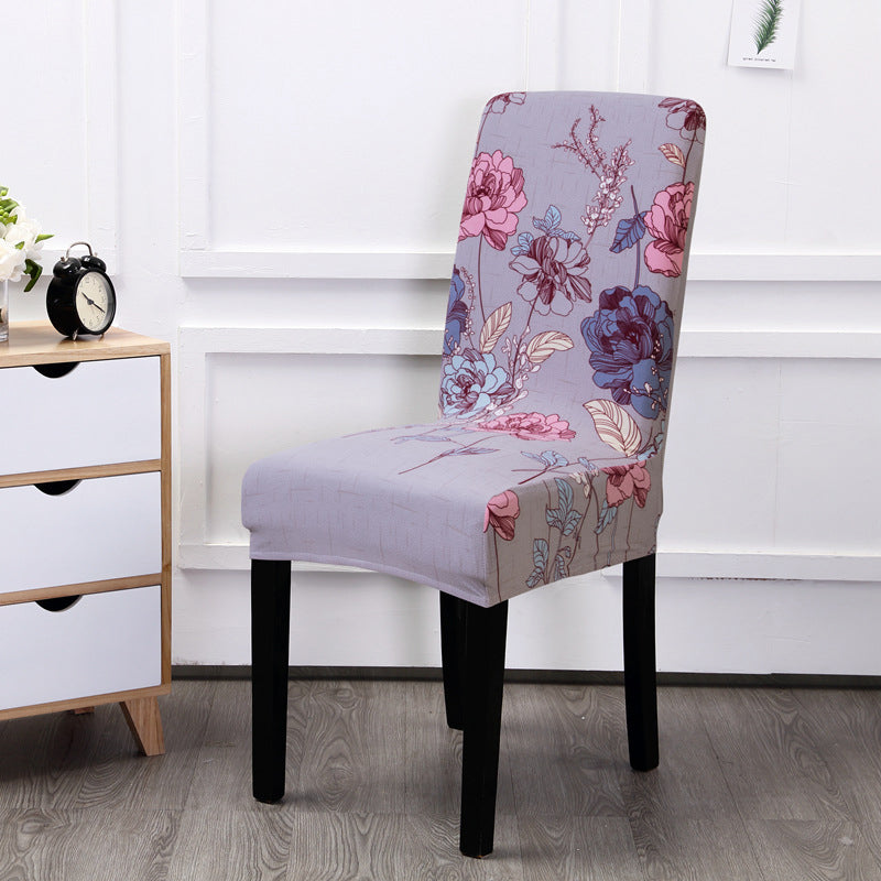 Multicolored spandex chair cover | Stornfield