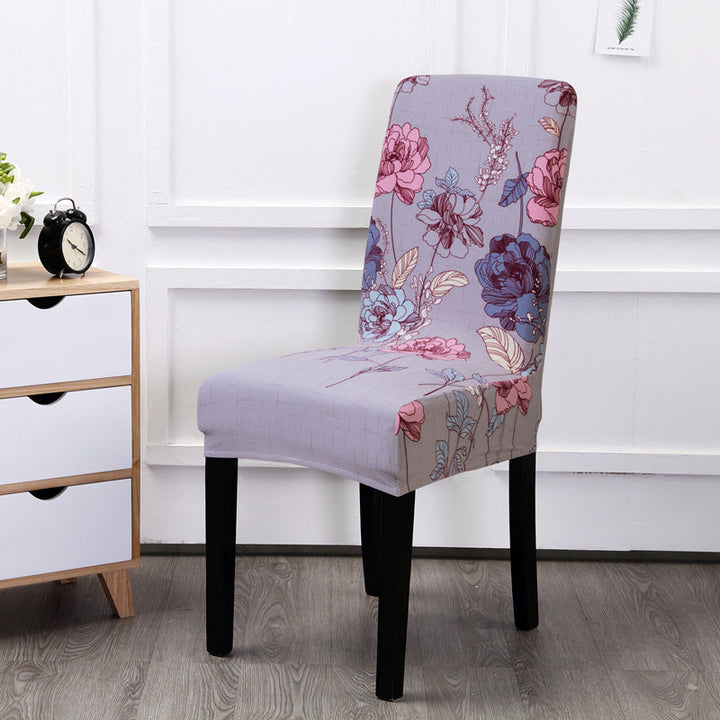 Multicolored spandex chair cover | Stornfield