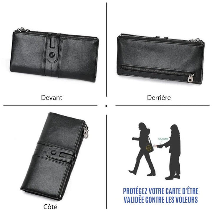 Long Wallet in Genuine Leather | Stornfield