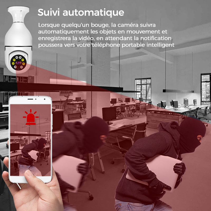 Wireless Bulb Security Camera | Stornfield