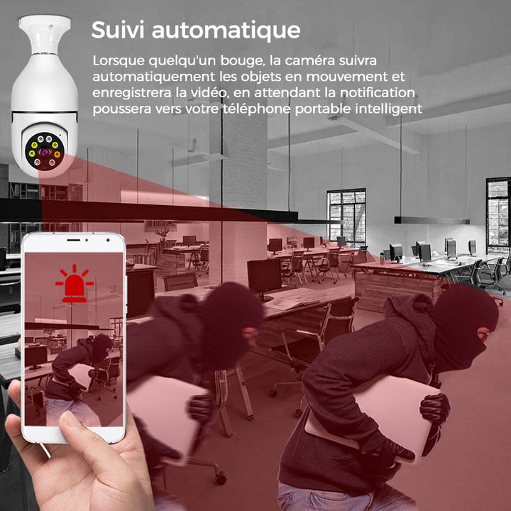 Wireless Bulb Security Camera | Stornfield