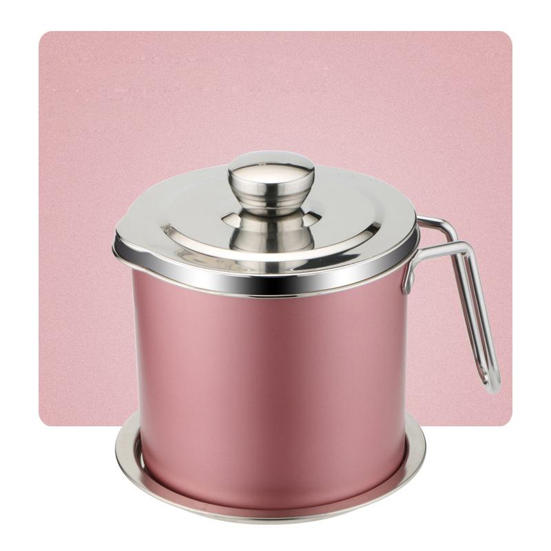 Stainless Steel Oil Strainer Storage Can | Stornfield
