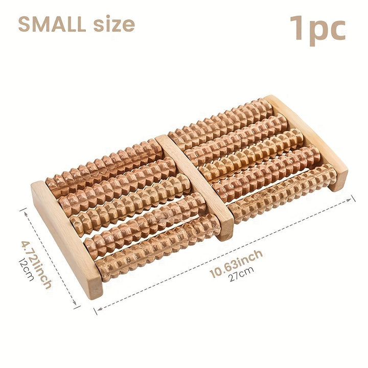 Wooden Foot Roller – Reduce Tension and Stimulate Blood Circulation | Stornfield