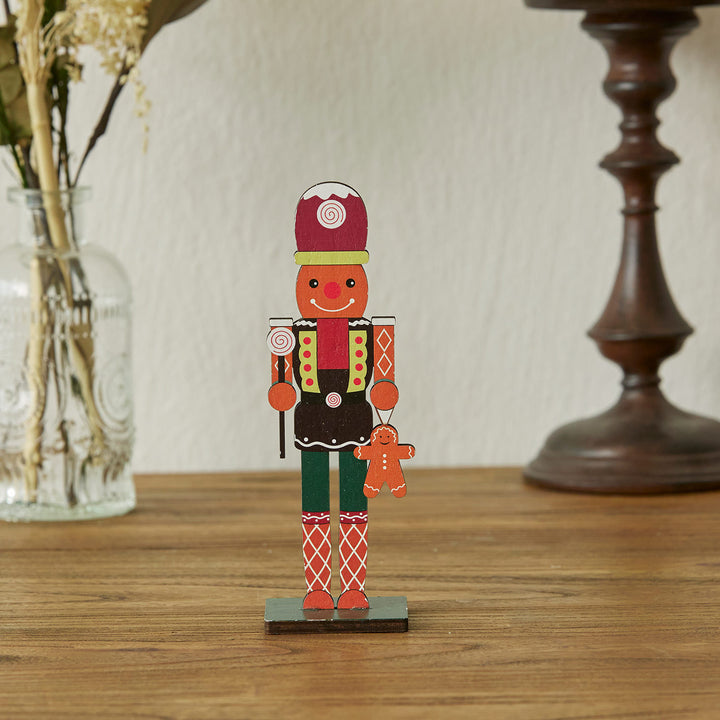 Decorative wooden nutcracker soldier for Christmas