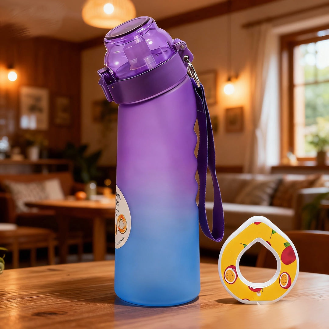 Drinking cup with aroma ring and straw, 800 ml