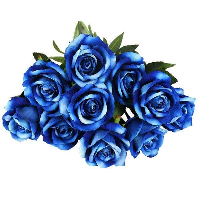 10 Stornfield silk roses