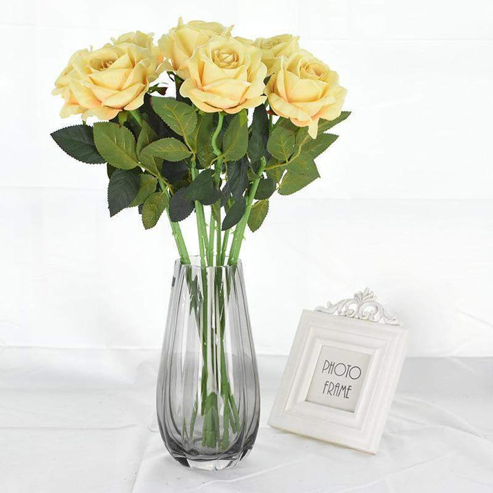 10 Stornfield silk roses
