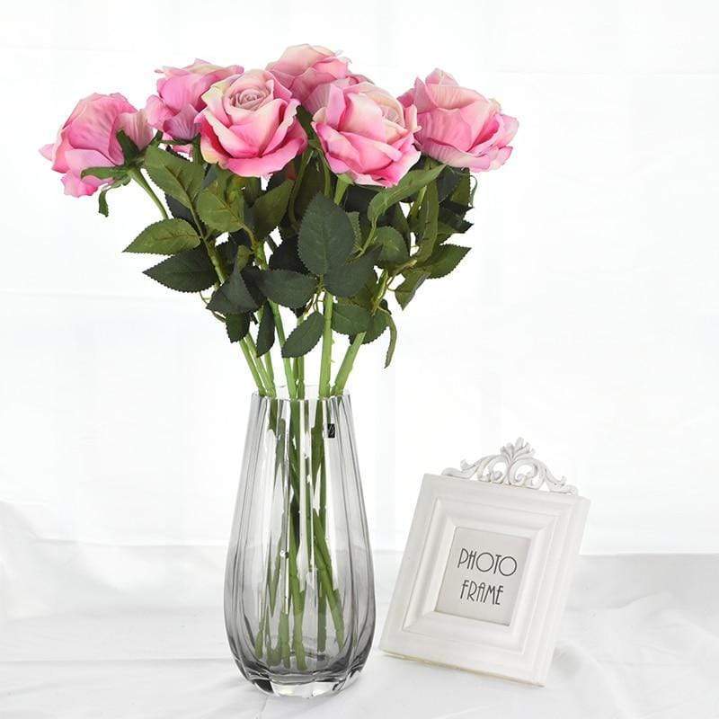 10 Stornfield silk roses