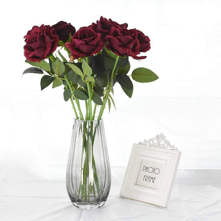 10 Stornfield silk roses