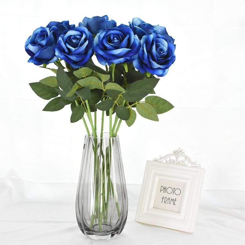 10 Stornfield silk roses