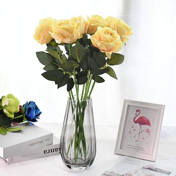 10 Stornfield silk roses