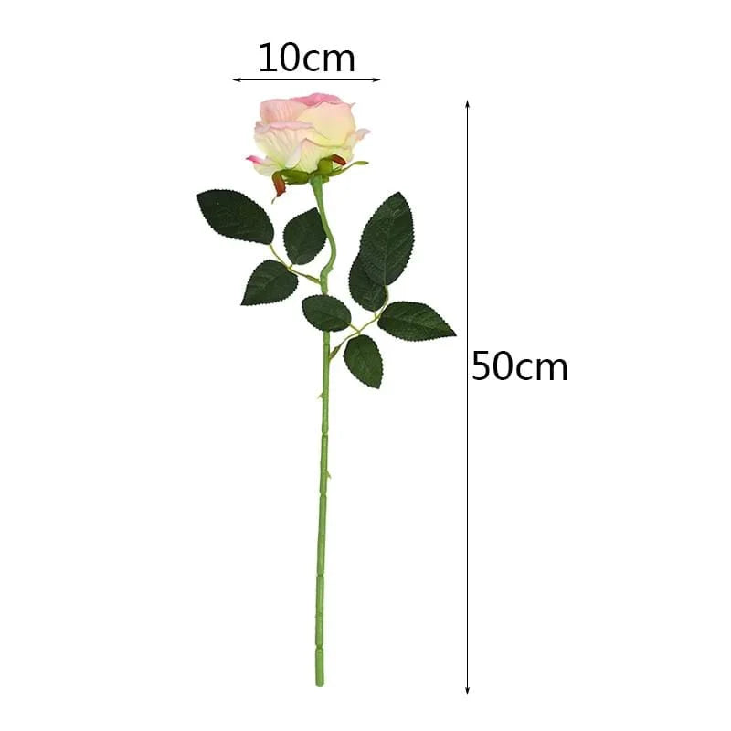10 Stornfield silk roses