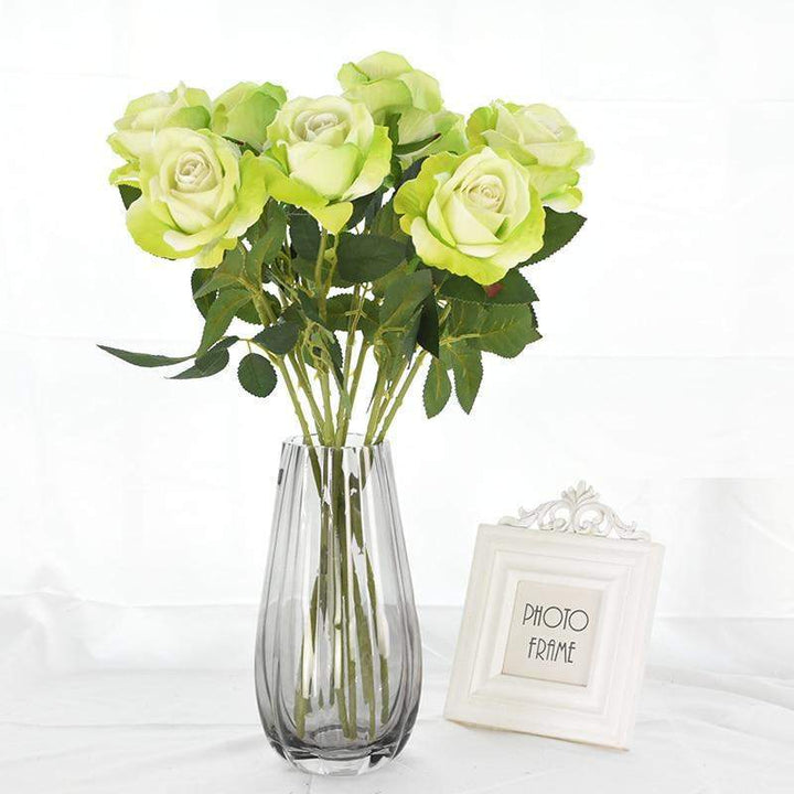 10 Stornfield silk roses