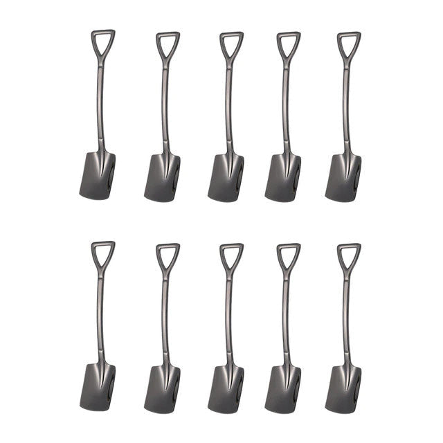 10PCS Coffee Spoon Shovel Dessert Spoon Teaspoon Stirring Spoon | Stornfield