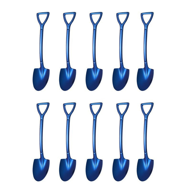 10PCS Coffee Spoon Shovel Dessert Spoon Teaspoon Stirring Spoon | Stornfield