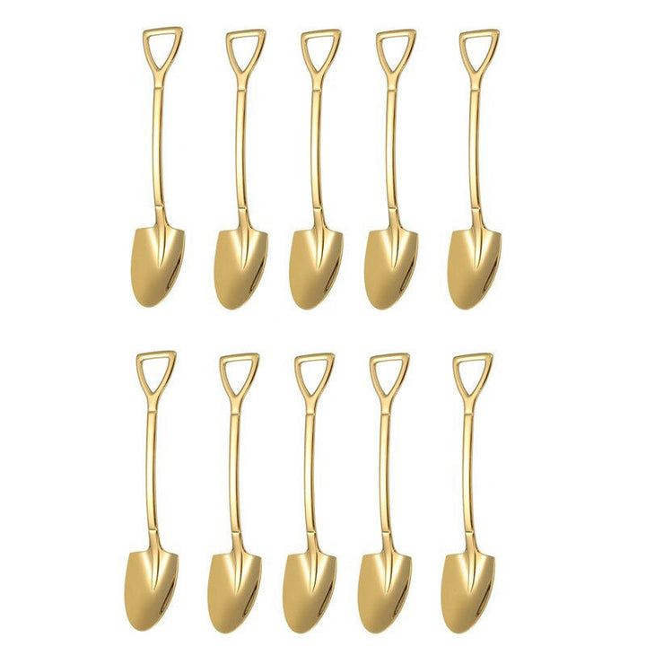 10PCS Coffee Spoon Shovel Dessert Spoon Teaspoon Stirring Spoon | Stornfield