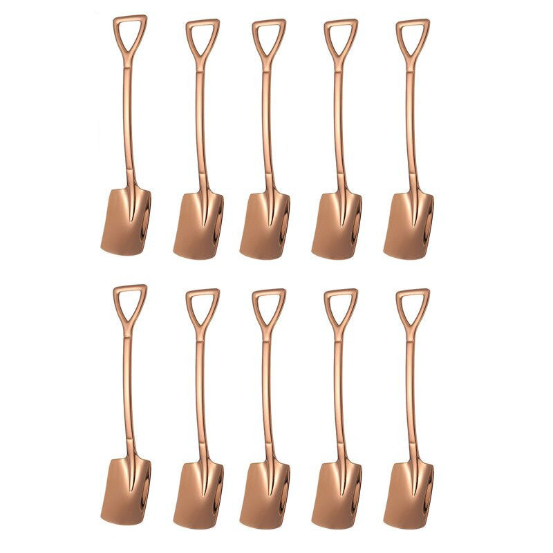 10PCS Coffee Spoon Shovel Dessert Spoon Teaspoon Stirring Spoon | Stornfield