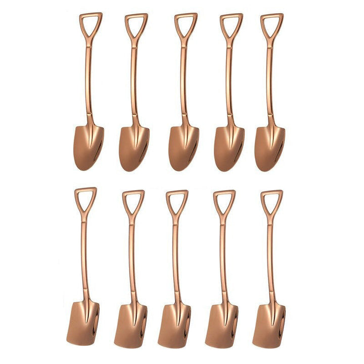 10PCS Coffee Spoon Shovel Dessert Spoon Teaspoon Stirring Spoon | Stornfield
