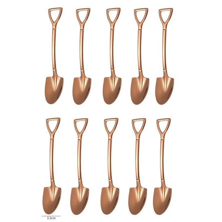 10PCS Coffee Spoon Shovel Dessert Spoon Teaspoon Stirring Spoon | Stornfield