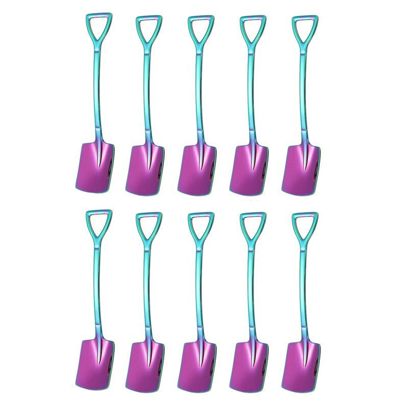 10PCS Coffee Spoon Shovel Dessert Spoon Teaspoon Stirring Spoon | Stornfield