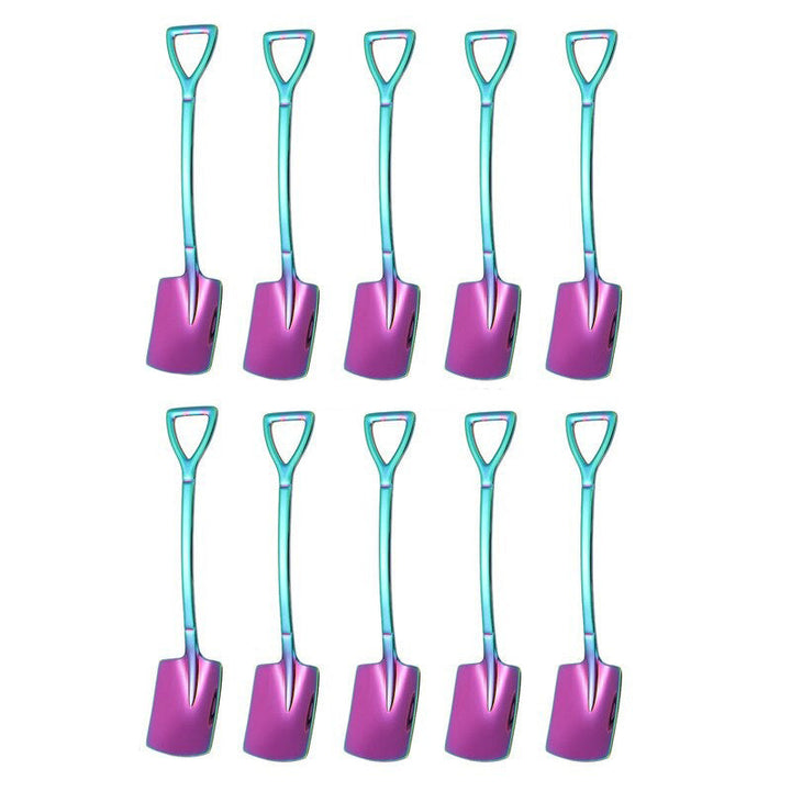 10PCS Coffee Spoon Shovel Dessert Spoon Teaspoon Stirring Spoon | Stornfield