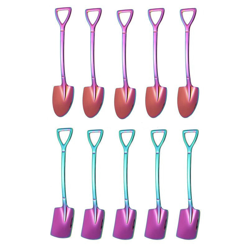 10PCS Coffee Spoon Shovel Dessert Spoon Teaspoon Stirring Spoon | Stornfield