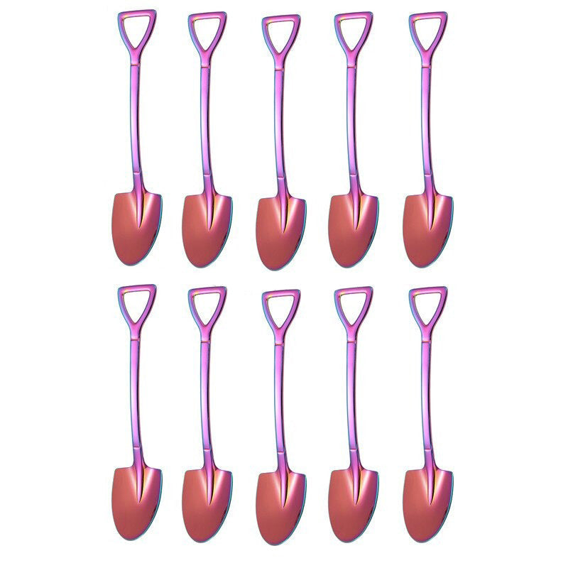 10PCS Coffee Spoon Shovel Dessert Spoon Teaspoon Stirring Spoon | Stornfield
