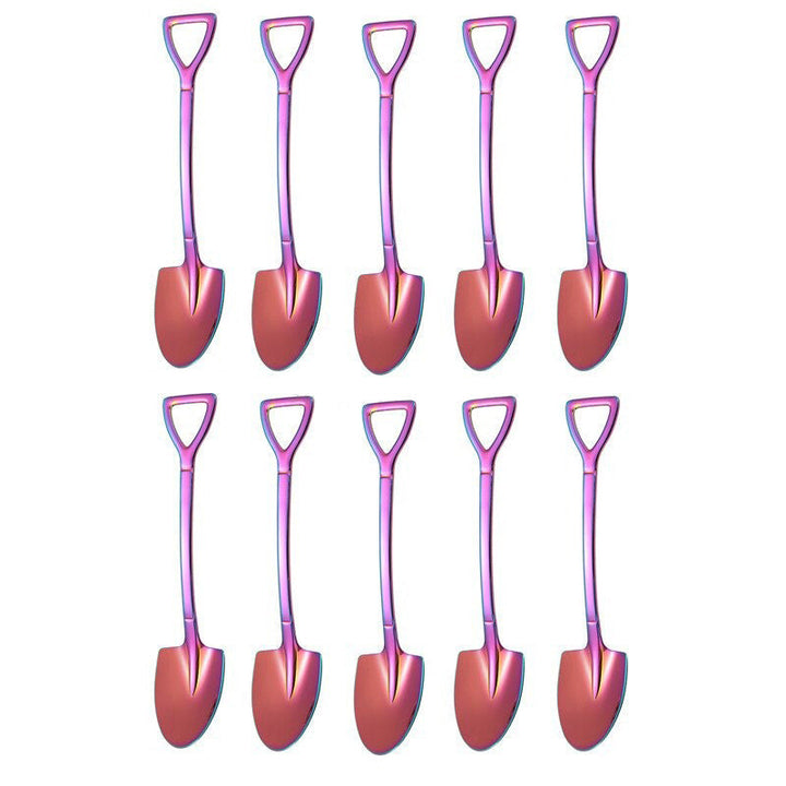 10PCS Coffee Spoon Shovel Dessert Spoon Teaspoon Stirring Spoon | Stornfield
